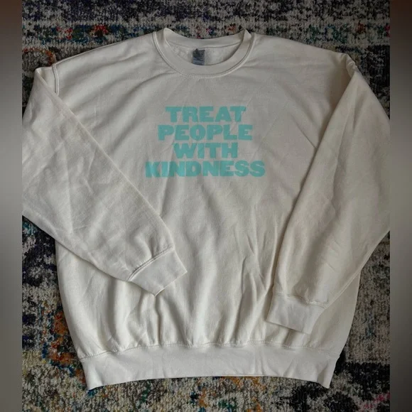 NEW Harry Styles Merch Treat people with kindness crewneck sweater | official - Picture 10 of 10